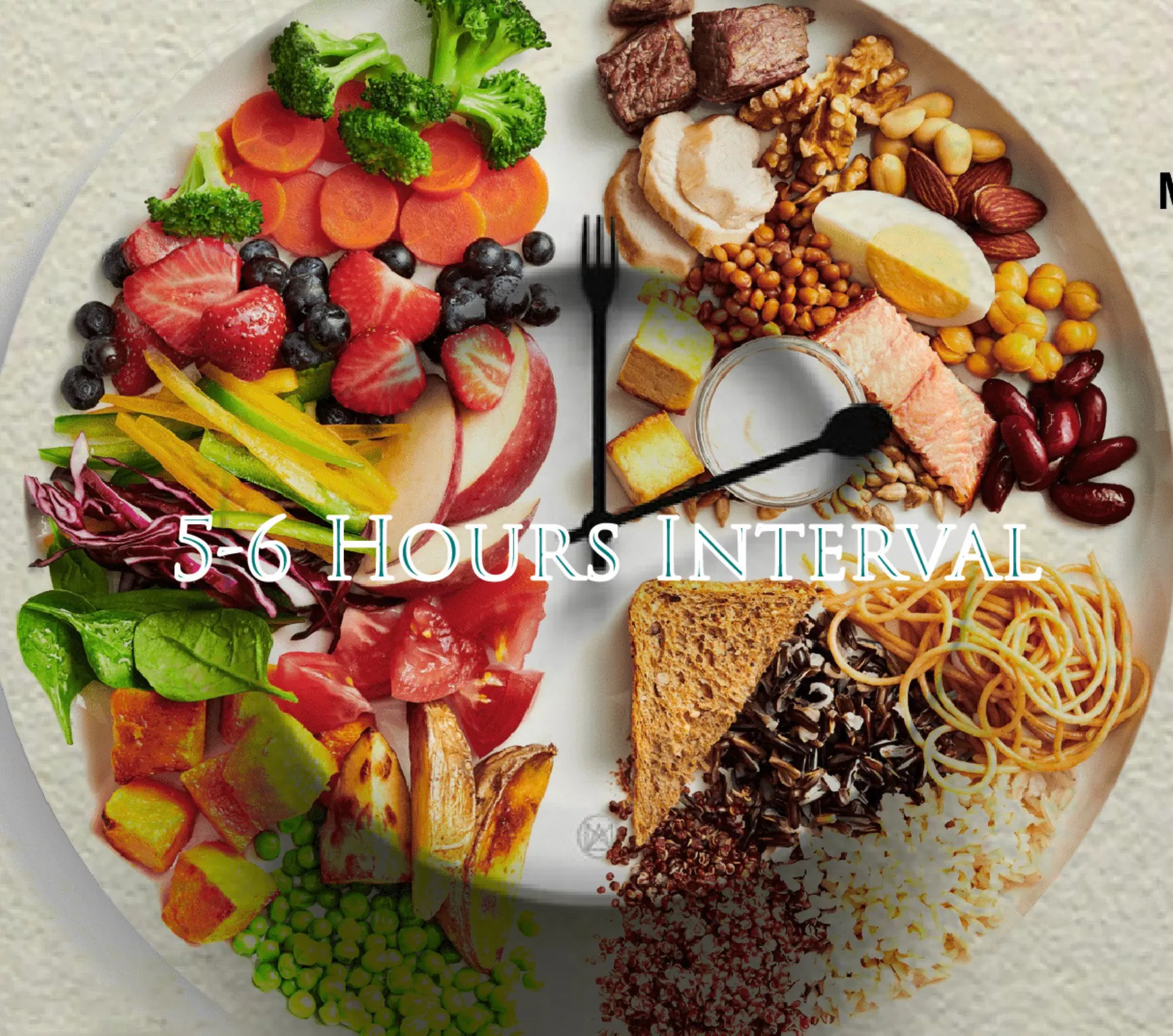 Conscious Eating- Give an interval of 5-6 hours between meal