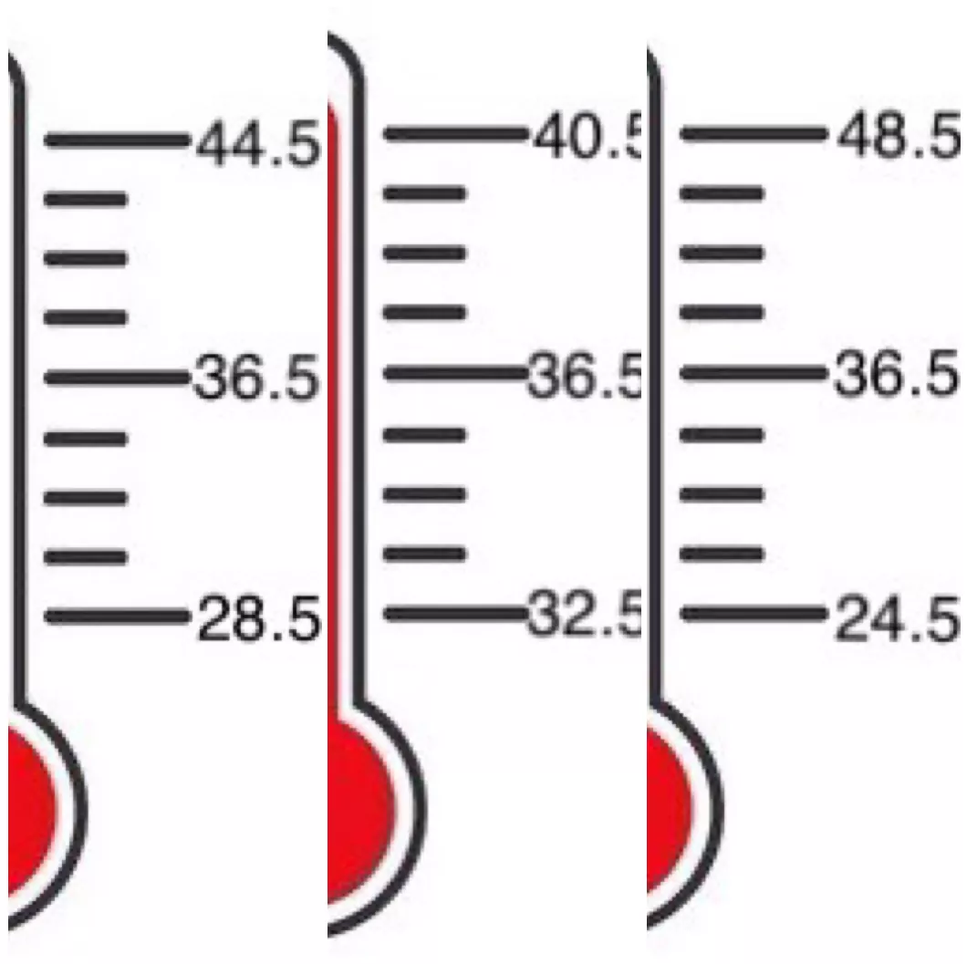 Range of water temperature that people can consume - Conscious drinking