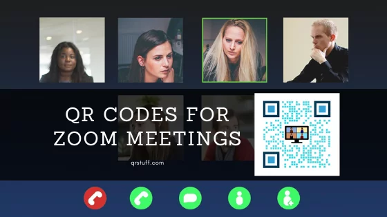 Creating a QR code for a Zoom Meeting