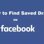 How to Find Saved Drafts on Facebook