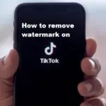 How to remove a watermark on