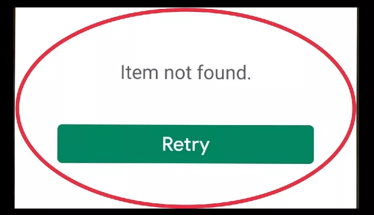 Google Play Item Not Found